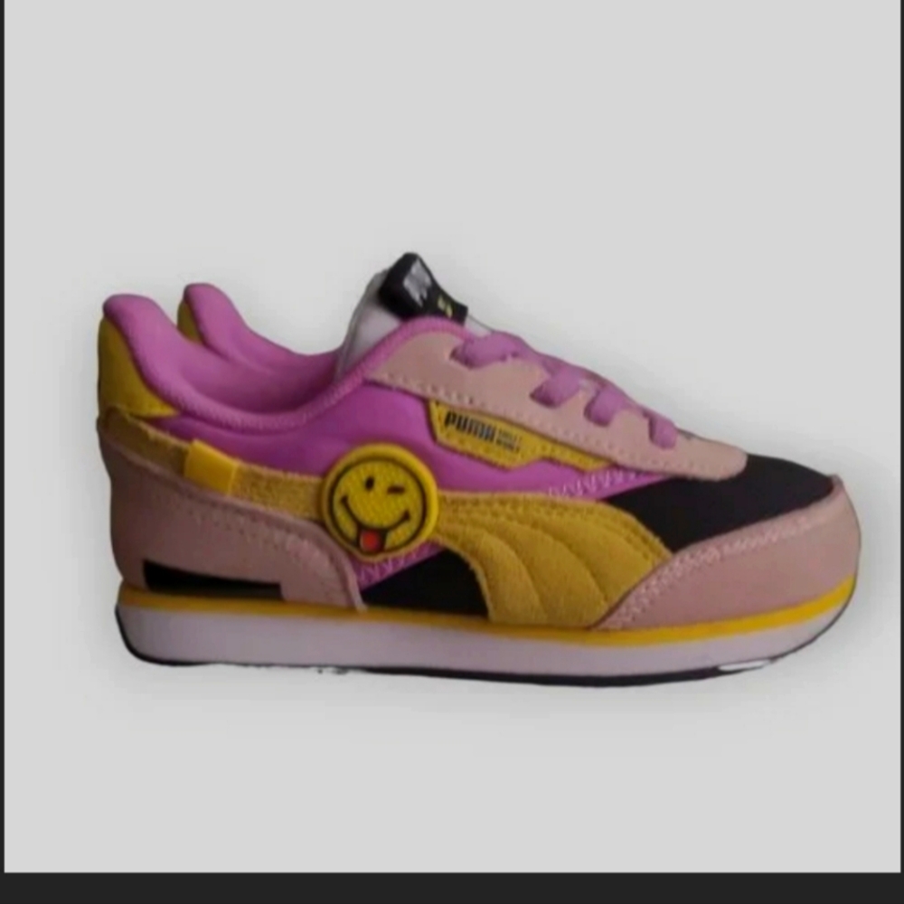 PUMA x SMILEYWORLD Future Rider Little Kids' Shoes
